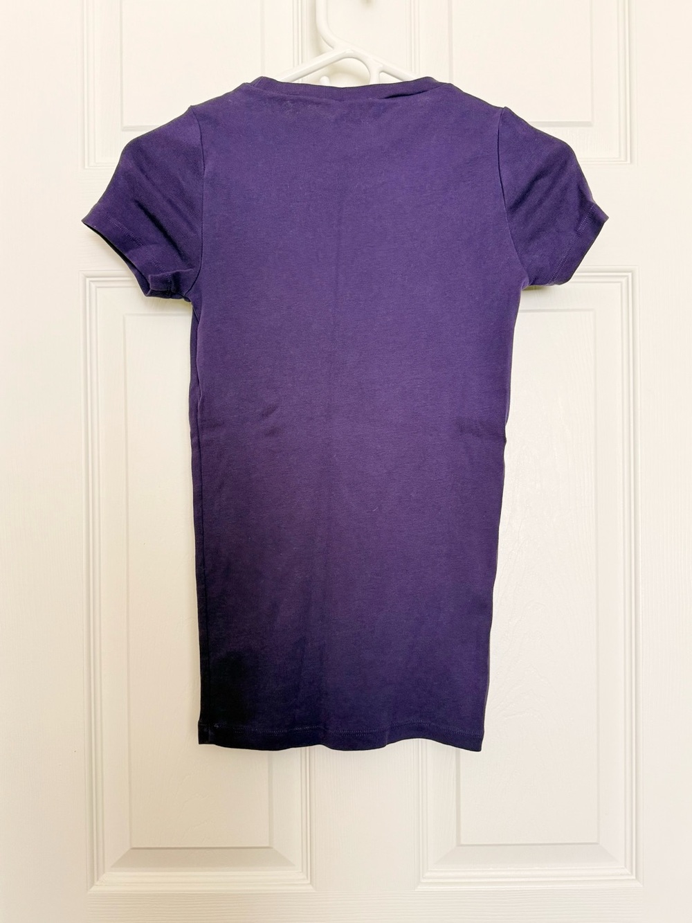 J. Crew Perfect Fit Purple Short Sleeve Crewneck Tee - Picture 2 of 6